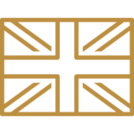 Union Jack flag representing British favourites at Krans
