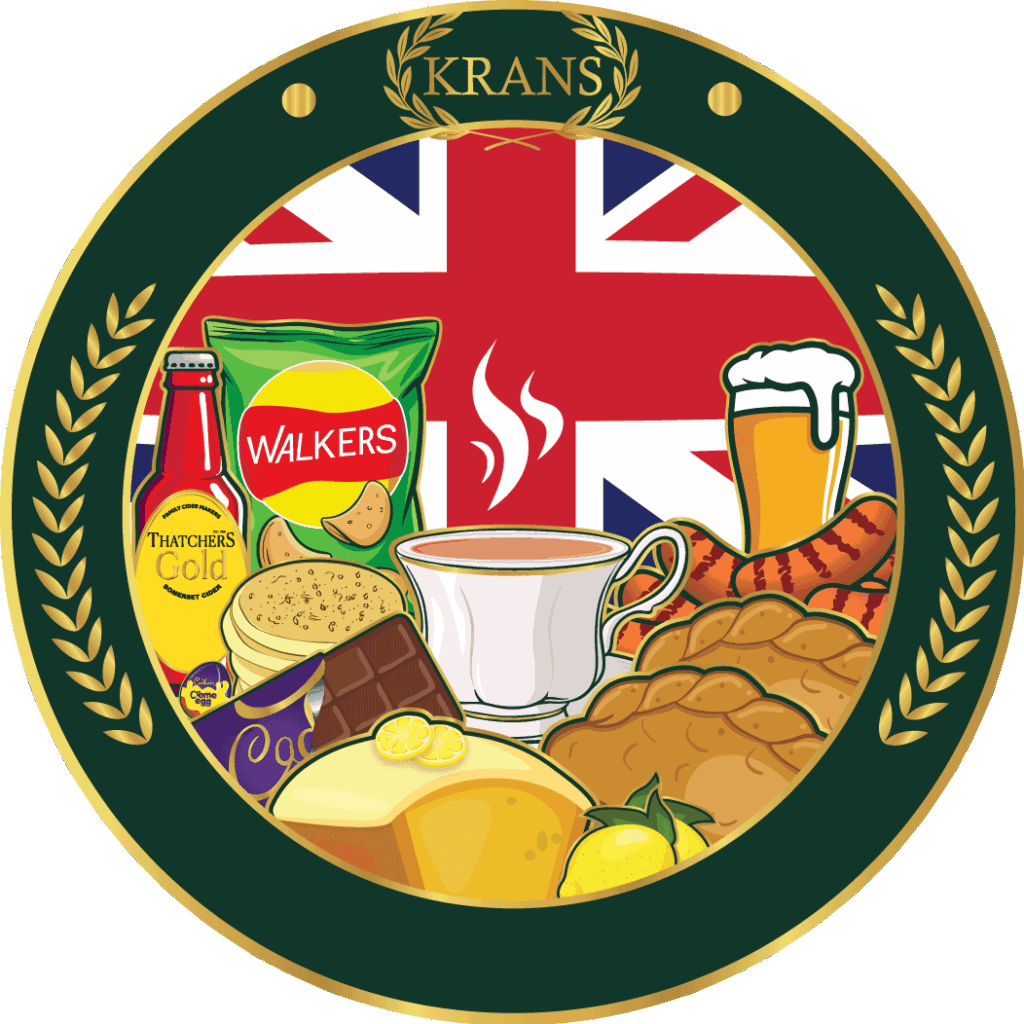 Krans Taste of Home department offering British groceries and frozen foods